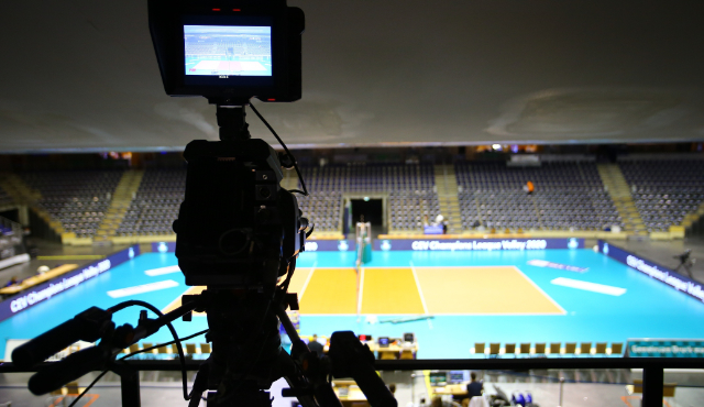 Der Volleyballtempel bleibt leer: keine Zuschauer bei Berlin vs. Friedrichshafen