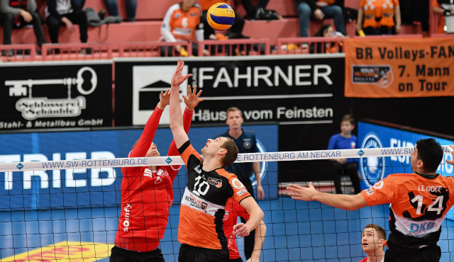 Auswärts-Abschied im Volleyball-Tempel