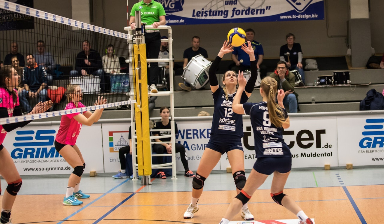 ESA Grimma Volleys punkten souverän