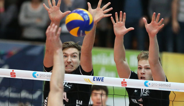 Netzhoppers siegen gegen Rottenburg