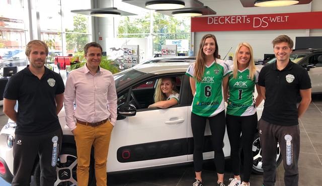 Autohaus Deckert neuer Automobilpartner der proWIN Volleys TV Holz