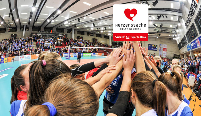 Volleyball zu spielen ist Herzenssache – Kindern zu helfen auch