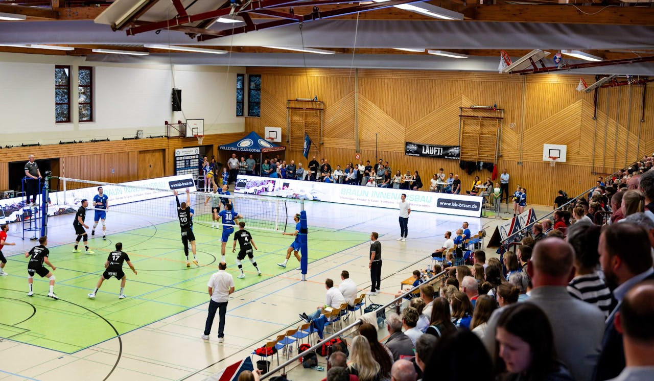 Blue Volleys vor entscheidenden Spielen