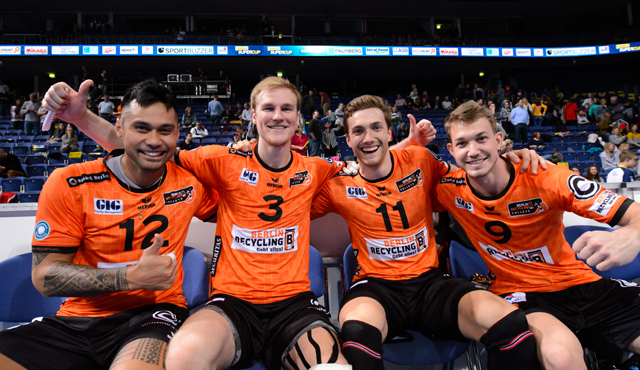 BR Volleys gewinnen comdirect Supercup