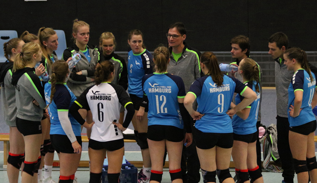 Volleyball-Team Hamburg empfängt Grün-Weiß Eimsbüttel