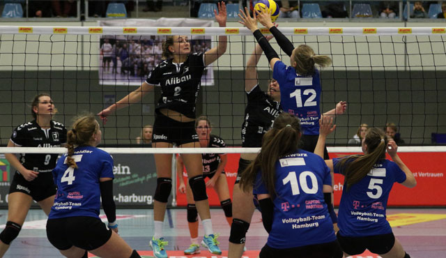 Volleyball-Team Hamburg verliert im Tie-Break beim VC Allbau Essen