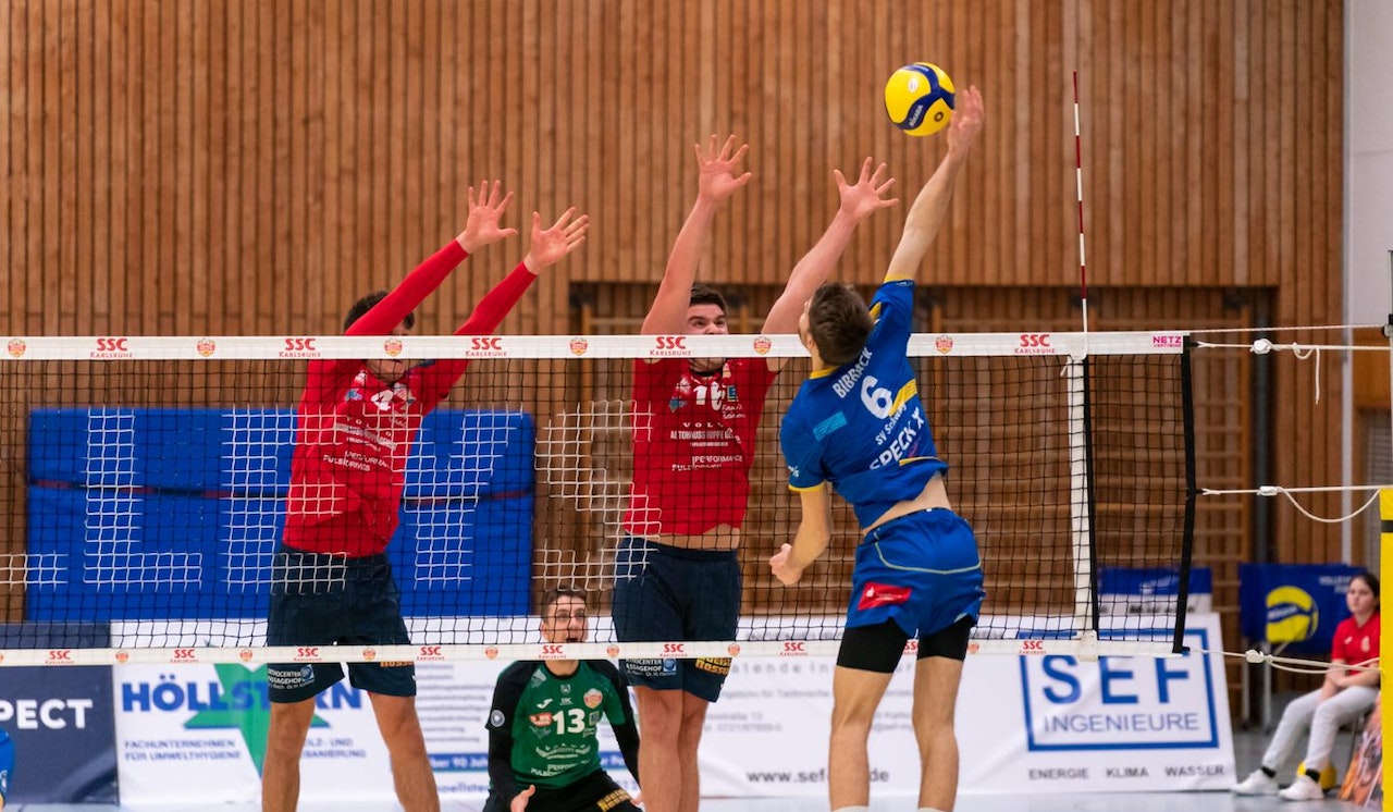 Niederlage für BADEN VOLLEYS