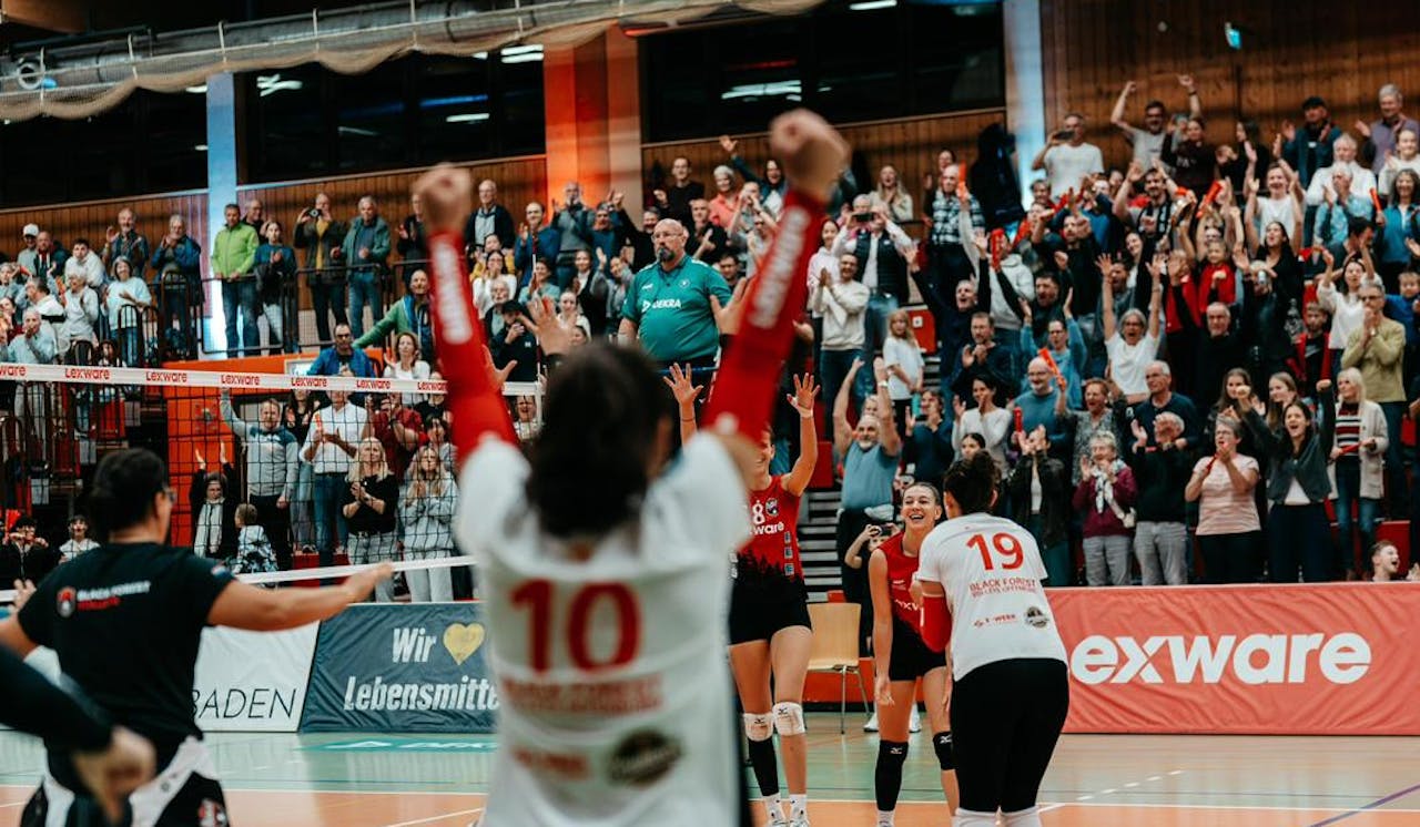 BF Volleys Offenburg mit erstem Heimsieg
