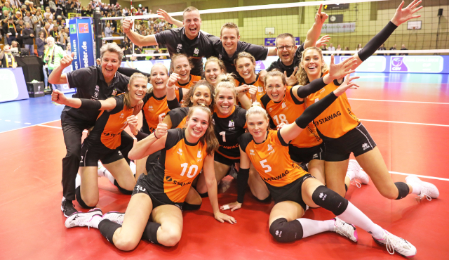 Ladies in Black: Aachen erfolgreich in Europa!