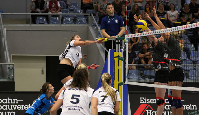 Volleyball-Team Hamburg in Liga und Pokal gefordert