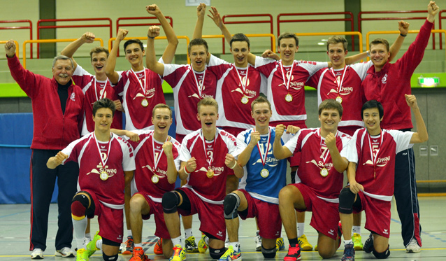 U20m sichert der TuS Kriftel den ersten Hessenmeistertitel 2015 im Volleyball