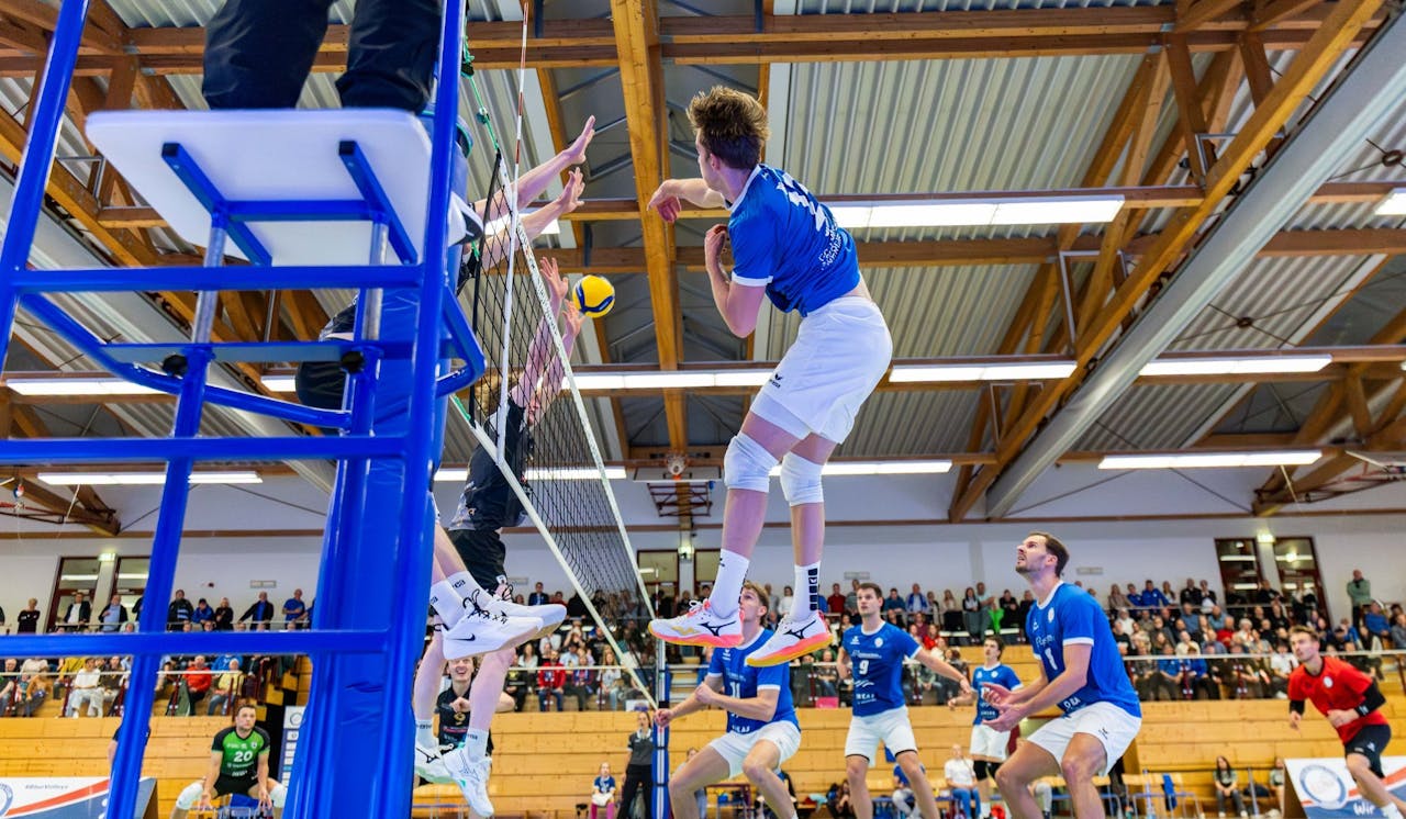 Pokalaus für Blue Volleys