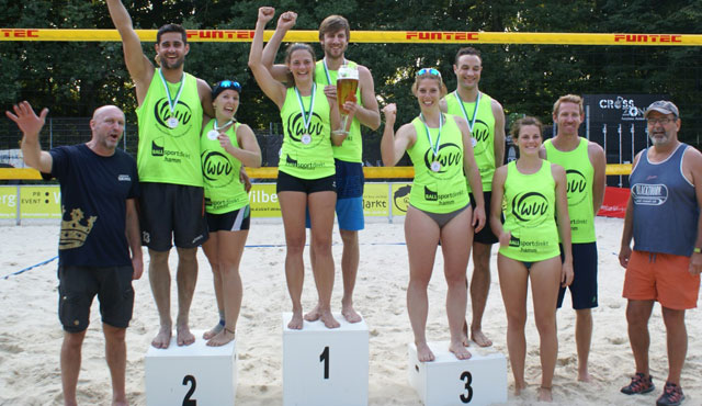 Jenny Begall und Jan Westerheider holen den Beachvolleyball-Titel