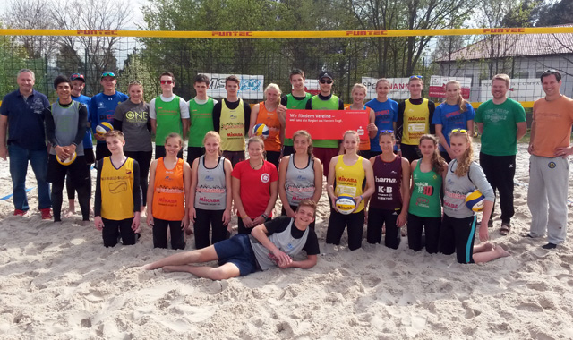 BVV-Beachkader trainierte in Schnaittenbach