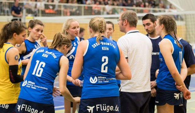 DSHS SnowTrex Köln im letzten Hinrundenspiel gegen Oythe