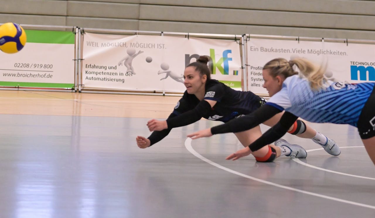 #bizepsvolleys mit Niederlage in Münster