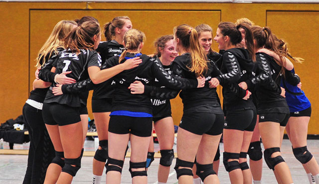VC Allbau Essen geht mit 6 Punkten Vorsprung in die Rückrunde