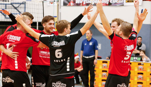 Eltmanner Volleyballer blicken cool in die kommende Saison