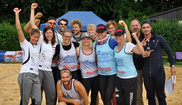 Schmid/Wagner und Österreichische Staatsmeister siegen bei BVV Beach Masters in Bayreuth