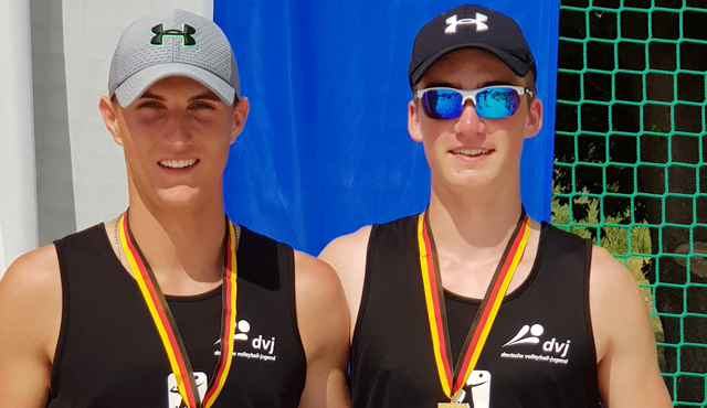 Jason Lieb und Simon Pfretzschner gelingt Titelverteidigung