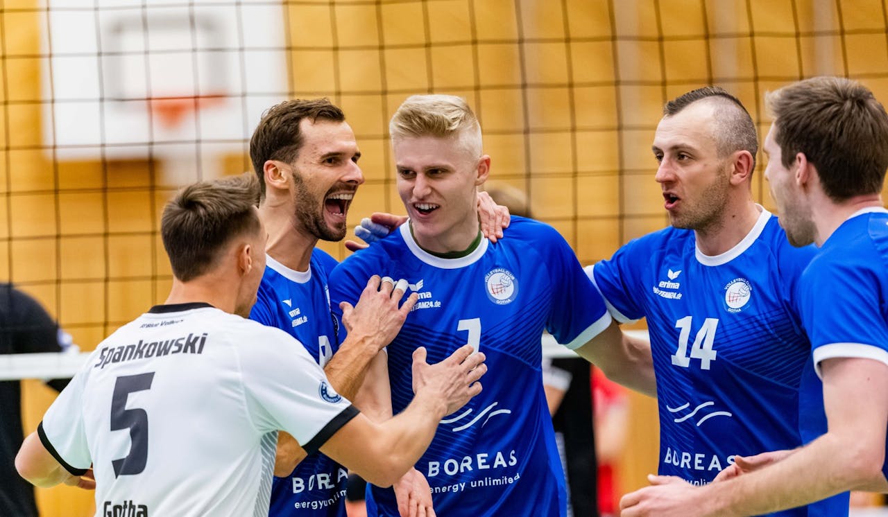 Das Sonntagsgesicht der Blue Volleys
