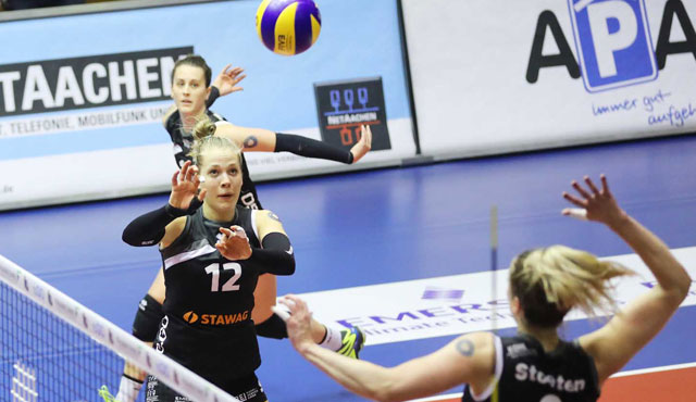 Ladies in Black Aachen unterliegen mit 10:25, 19:25 und 15:25