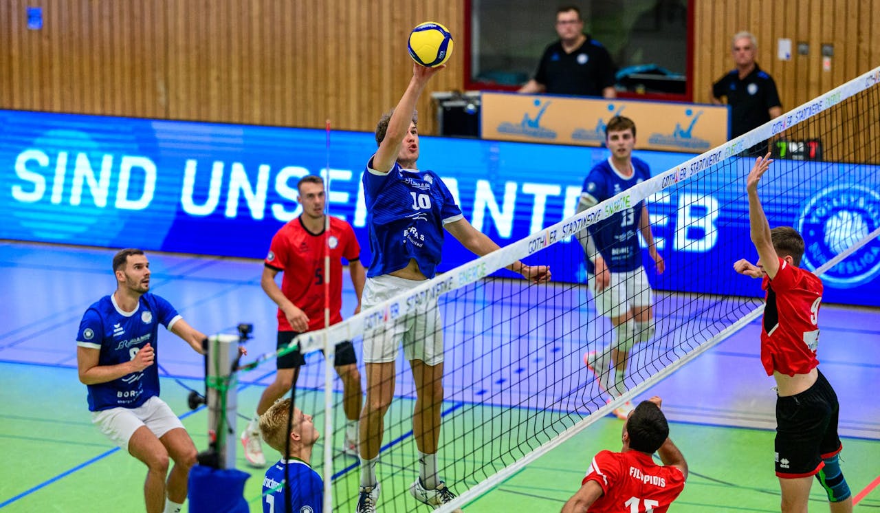 Blue Volleys vor Topspiel in Kriftel
