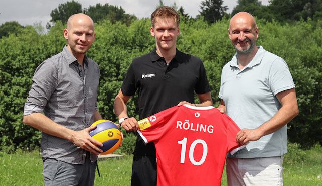 Der TV Rottenburg verpflichtet Zuspieler Jan Röling vom Volleyball Internat Frankfurt
