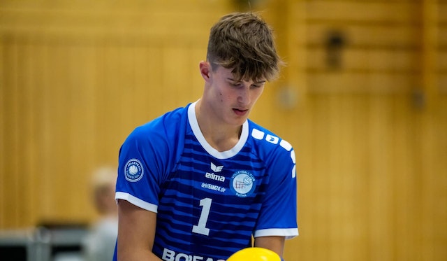 Nervenstarke Blue Volleys
