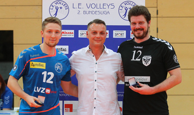 L.E. Volleys siegen auch in schwarzer Hose
