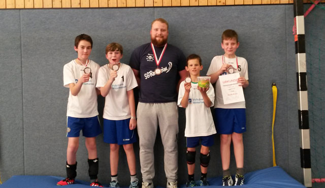Medallienrang für die Rodheimer U14 m beim HJP
