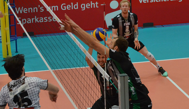 Netzhoppers SolWo Königspark KW punkten beim Heimspiel