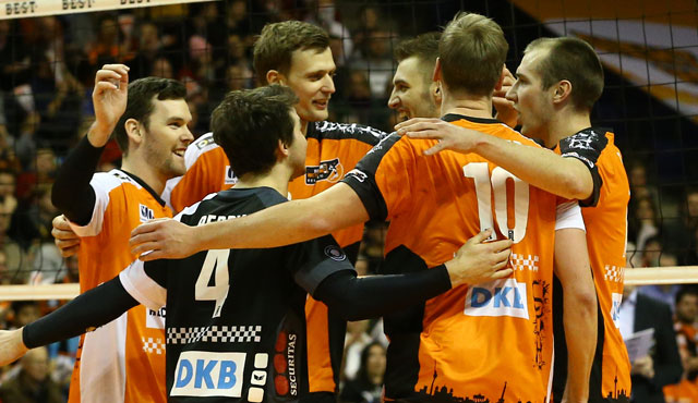 BR Volleys behaupten sich im Topspiel