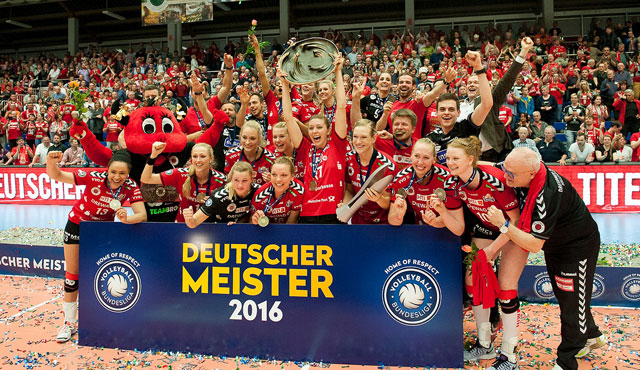 Dresden zum dritten Mal in Folge Deutscher Meister!