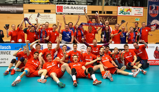 United Volleys mit zweitem Playoff-Sieg gegen Bühl im Halbfinale