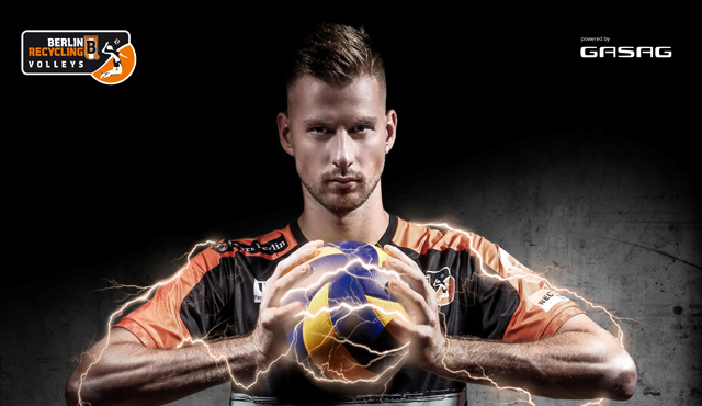 Bogachev neues BR Volleys | Fanstrom Gesicht