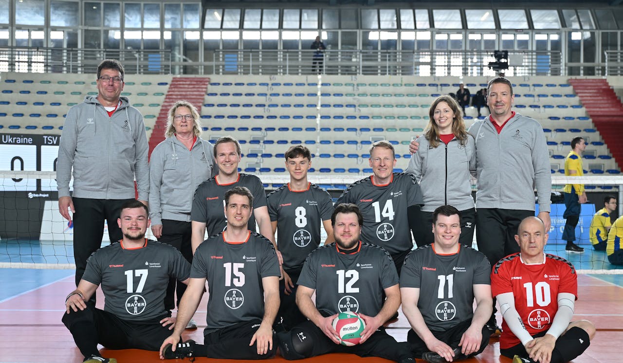 Bayer-Sitzvolleyballer Fünfter beim Champions Cup