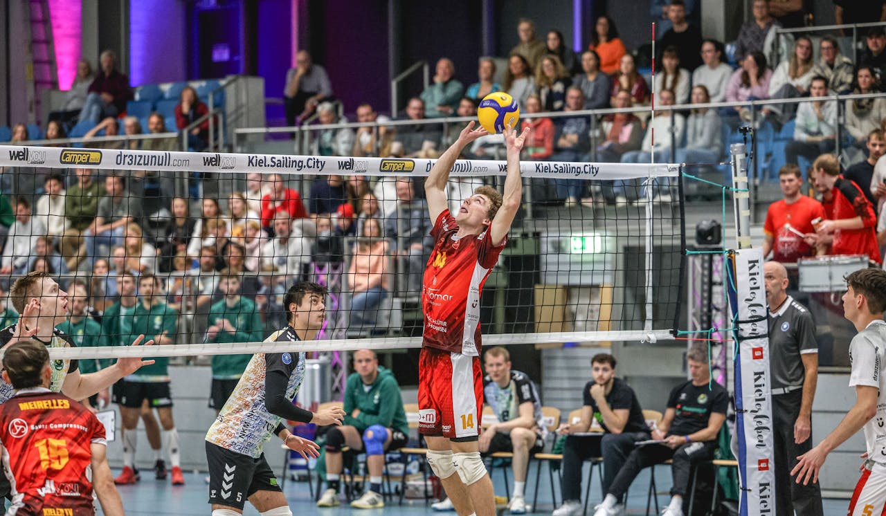 Heißes Match im Kieler Adlerhorst