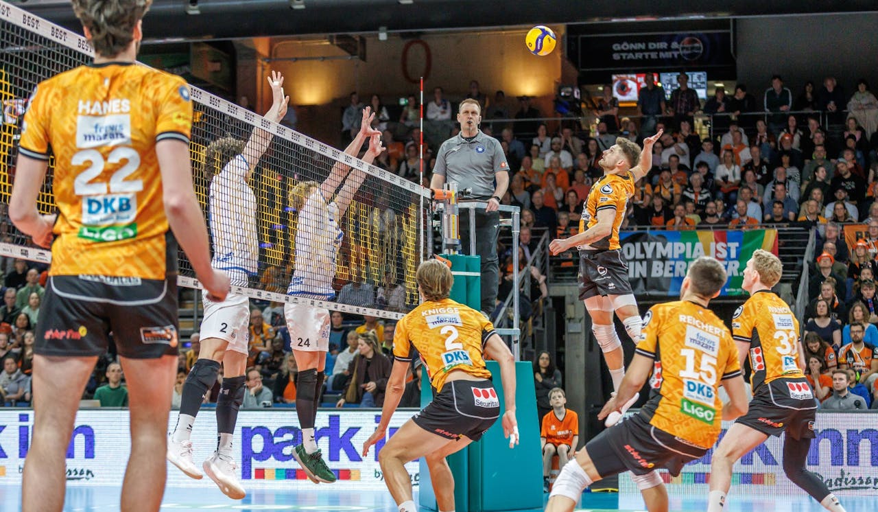 BR Volleys erneut im Playoff-Finale