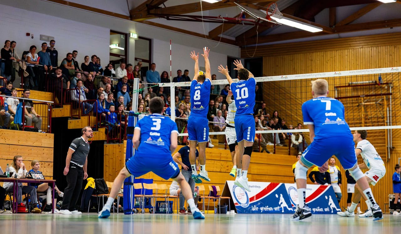 Blue Volleys wollen mit Sieg in die Pause