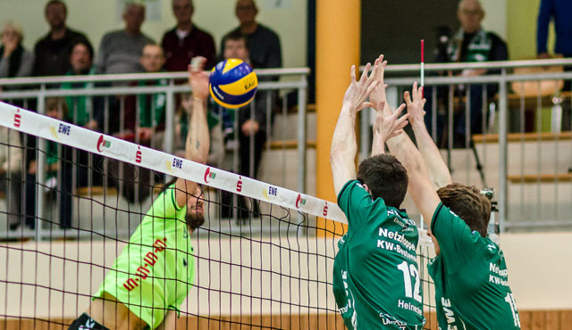 Netzhoppers mit gutem Los im DVV-Pokal