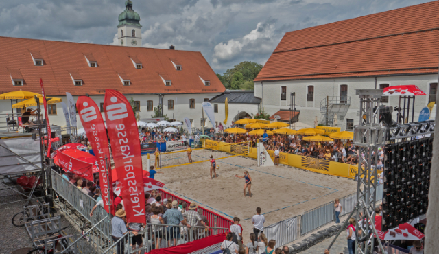 Beachvolleyball Saisonhighlight in München
