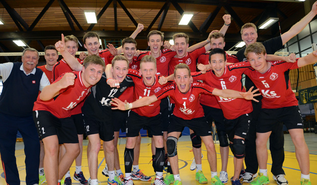 Krifteler U20 Volleyballnachwuchs komplettiert Erfolg