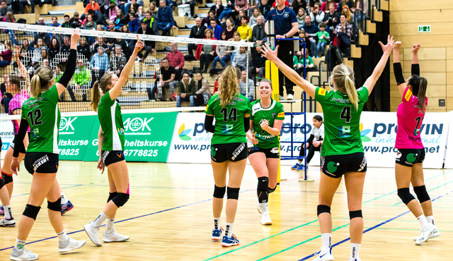 proWIN Volleys TV Holz empfangen den Verfolger aus Hessen