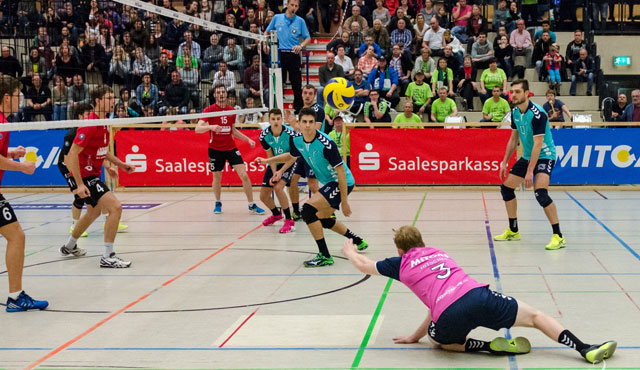 Heimsieg in fremder Halle