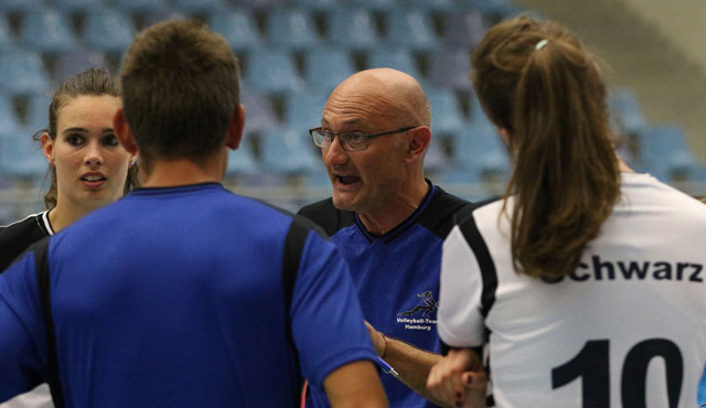 Trainer Fabio Bartolone und das Volleyball-Team Hamburg beenden die Zusammenarbeit