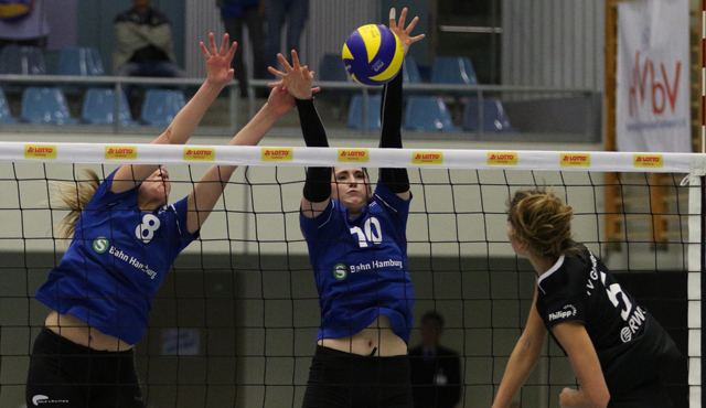 Volleyball-Team Hamburg will Abstiegskonkurrenten auf Distanz halten