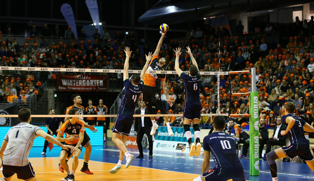Playoff-Auftakt am 29. März im Volleyballtempel