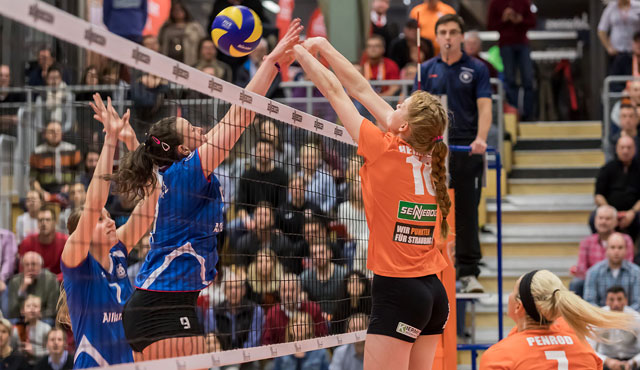 Straubings Volleyballerinnen überzeugten bei 3:0 Erfolg auf ganzer Linie