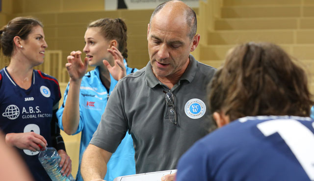 VC Wiesbaden reist zum Doppelspieltag nach Berlin